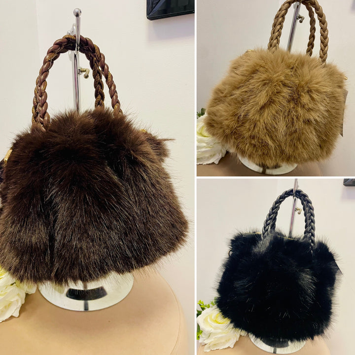 The MISTY fair fur bag - 3 colours