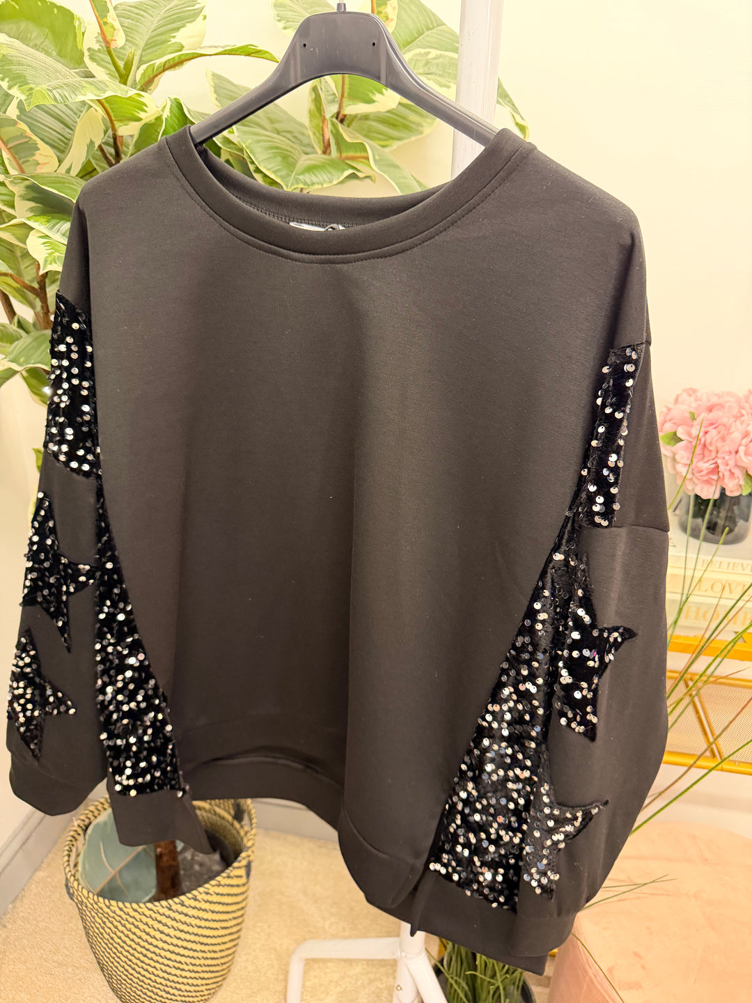 The KIERA scuba sequin top - 4 colours