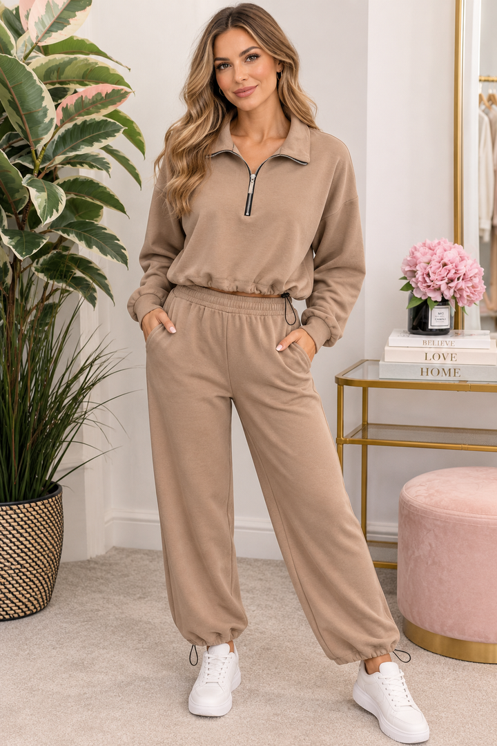 The JESSIE scuba jogger trouser Co ord - 4 colours