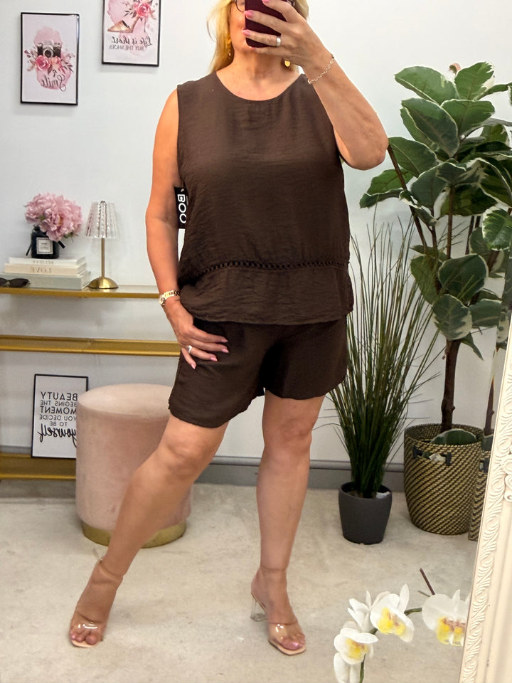 The DEANNE shorts Co ord - 3 colours