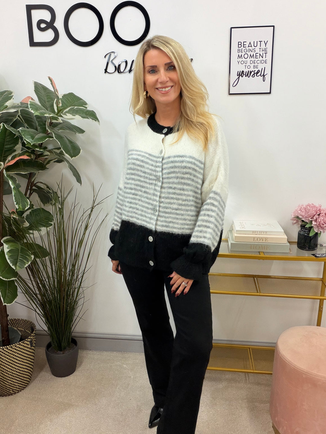 The SANDY stripe cardigan - 4 colours