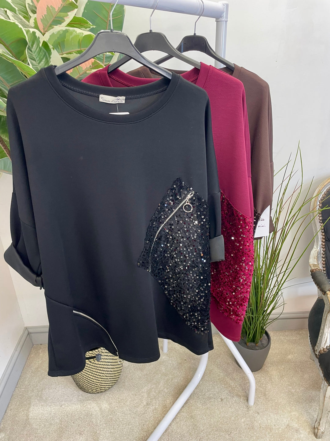 The MIMI sweatshirt top - 3 colours