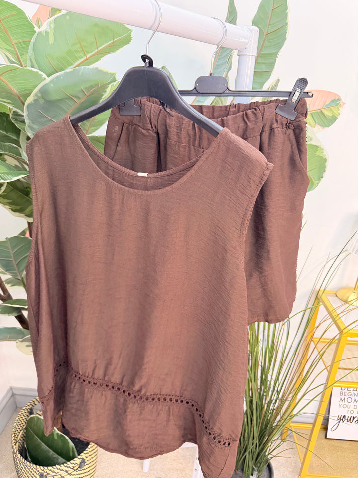 The DEANNE shorts Co ord - 3 colours