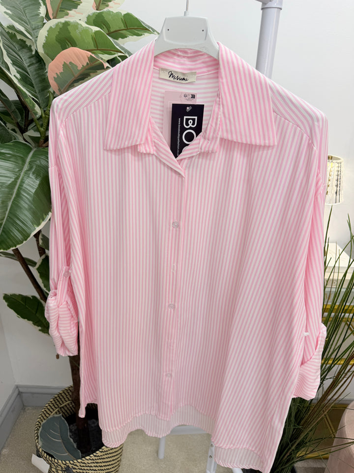 The PEACHES pinstripe shirt - 3 colours