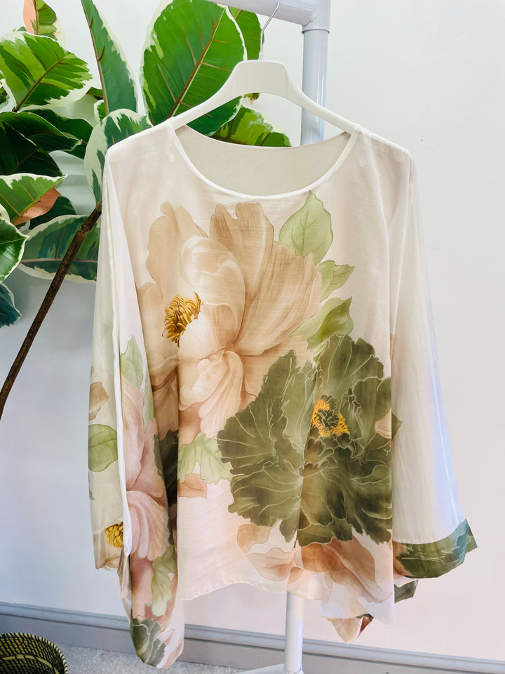 The CADIZ floaty top - 6 colours