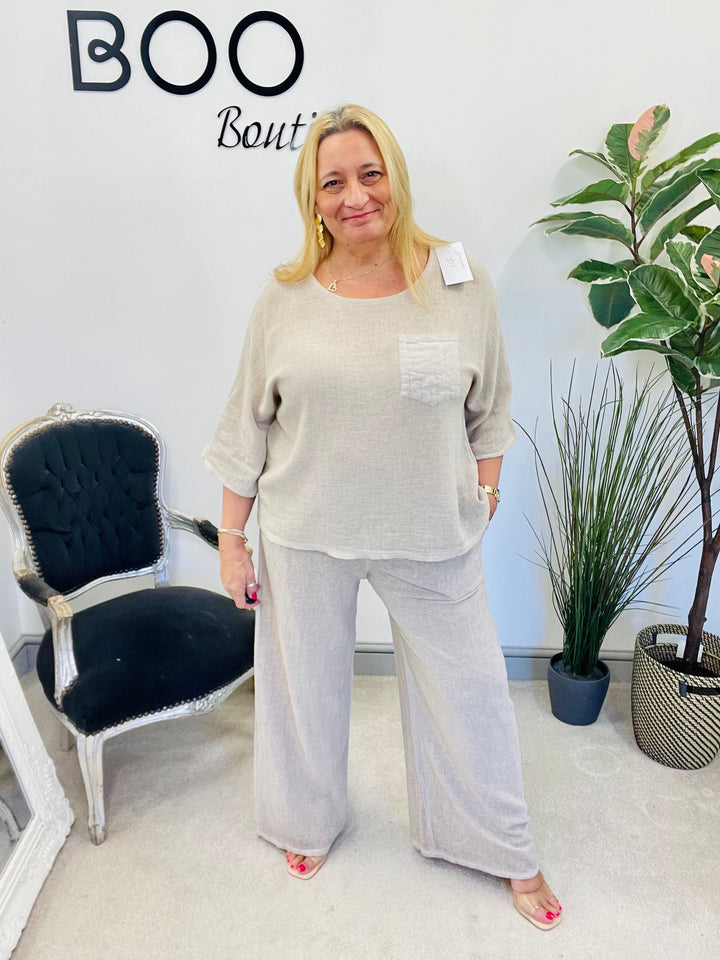 The ABIGAIL wide leg trousers - 4 colours