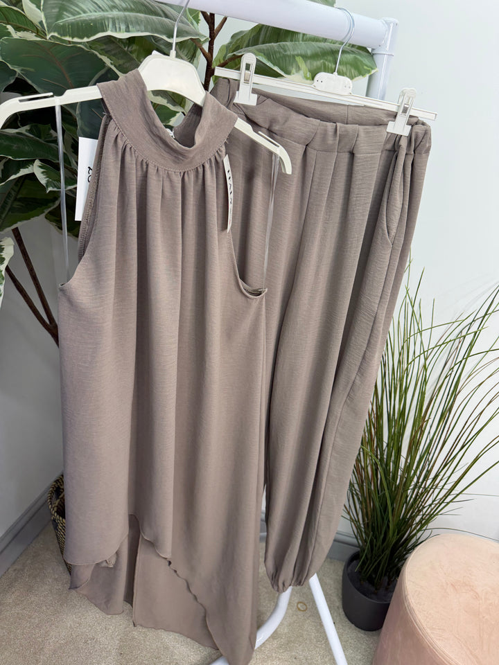 The MARSHA trouser Co ord - one orange only