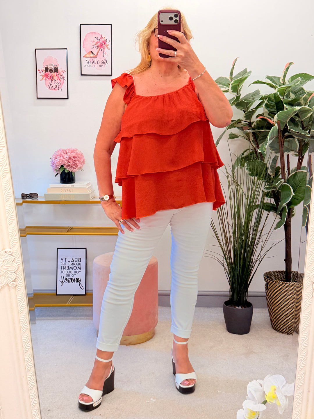 The SADIE top - 8 colours