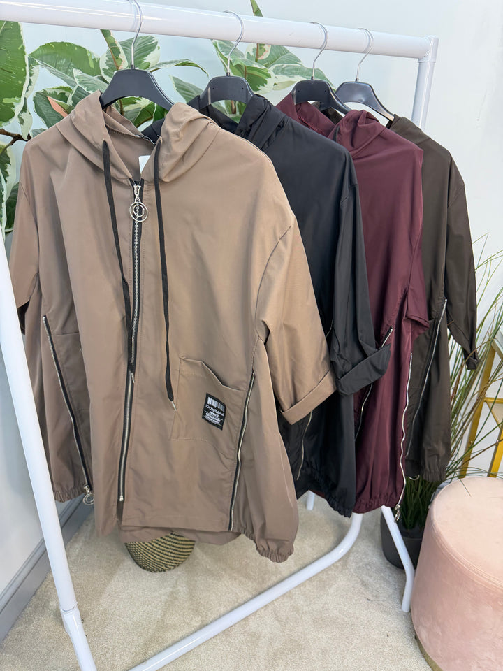 The PENNY shower proof hoody jacket - 4 colours