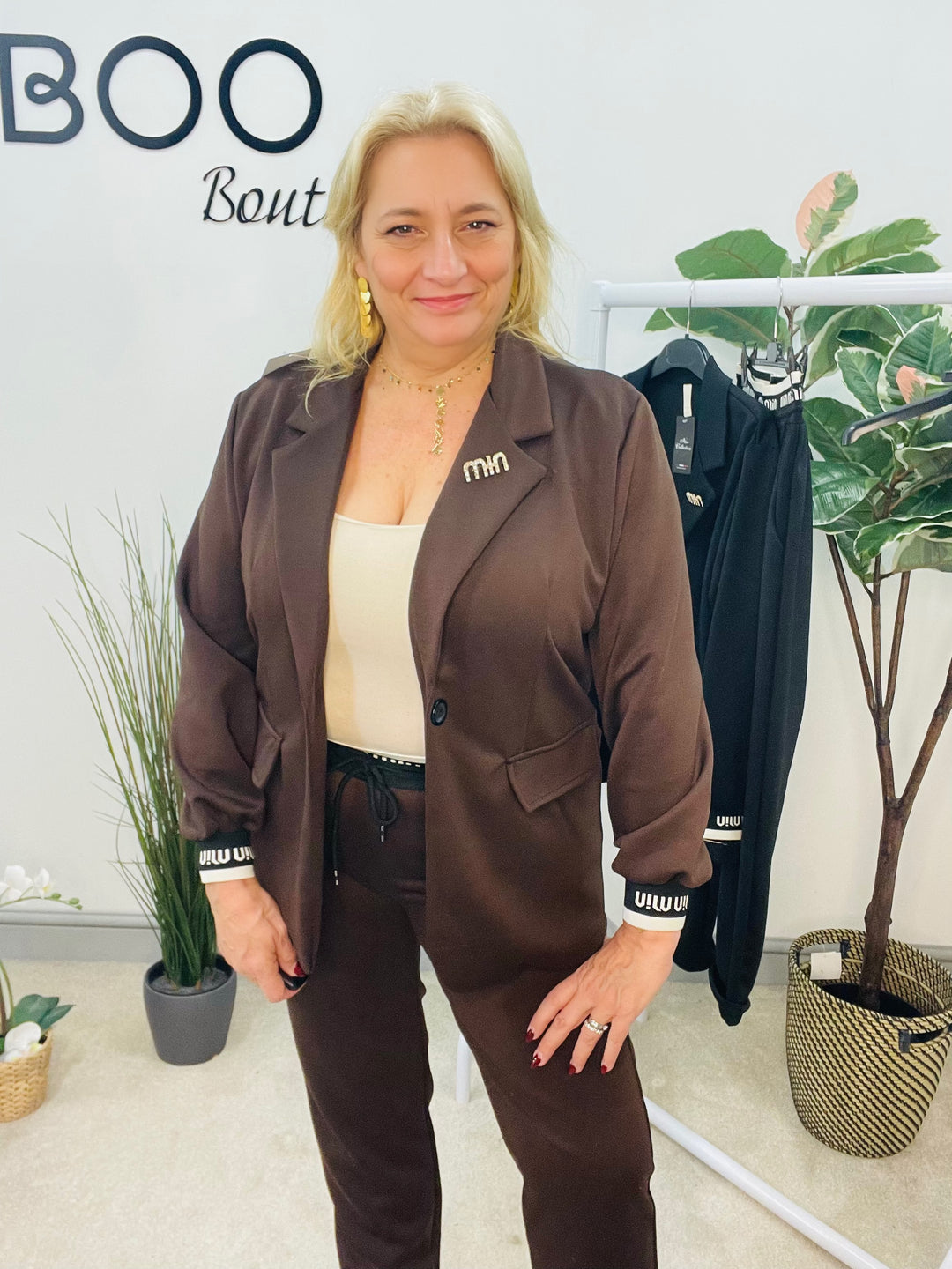 The PAULA trouser suit - 2 colours