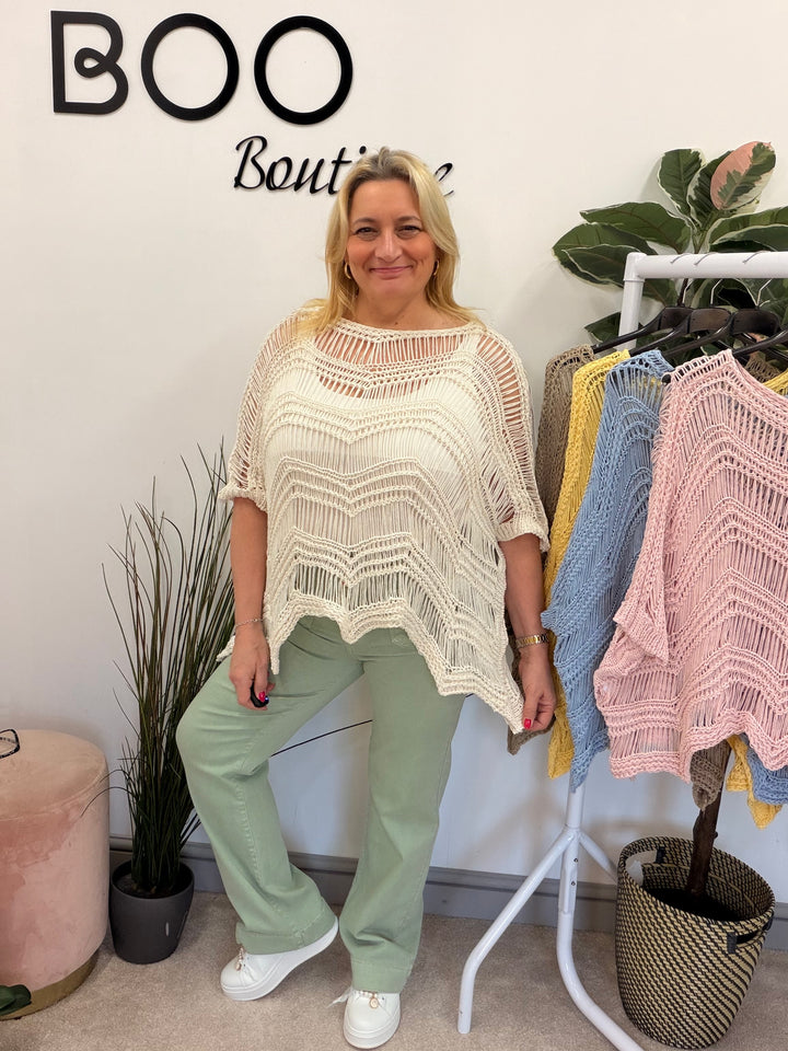 The AUDREY top - 5 colours