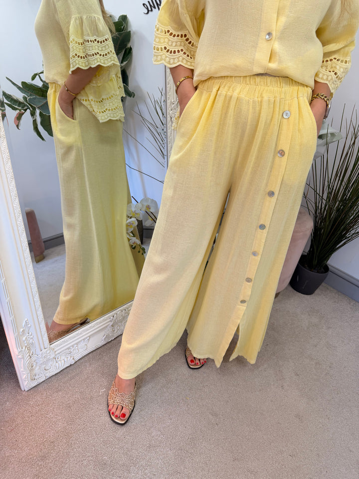 The MAD teabag linen trousers - 8 colours