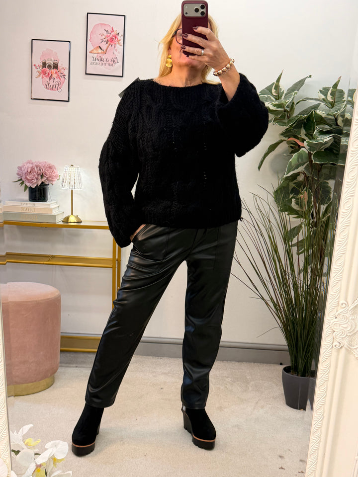 The STORM chunky cable knit jumper - 4 colours