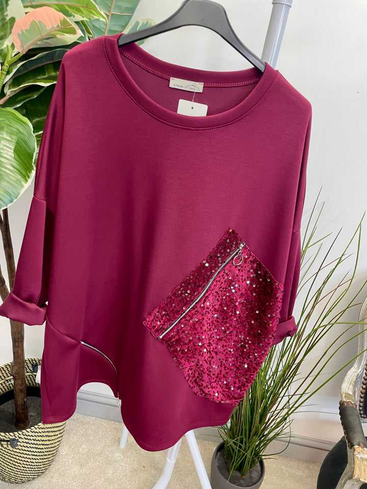 The MIMI sweatshirt top - 3 colours