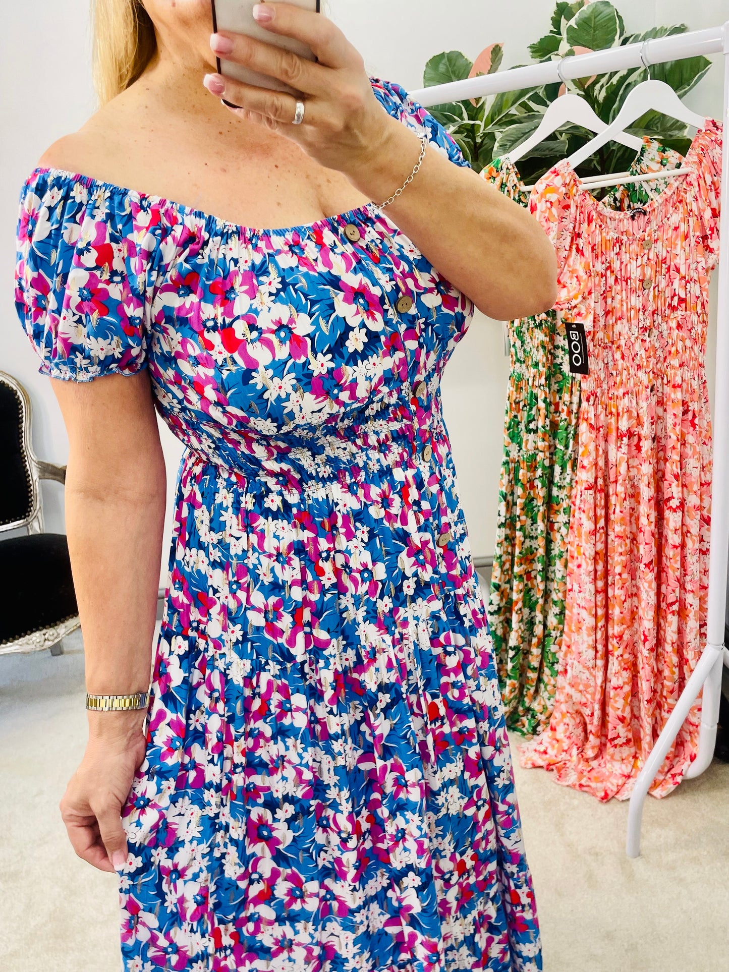 The CARRIE floral print maxi dress - 3 colours