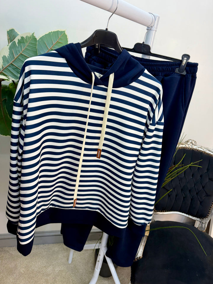 Ladies Fashion Straight Leg co ord set - khaki, navy, black & beige