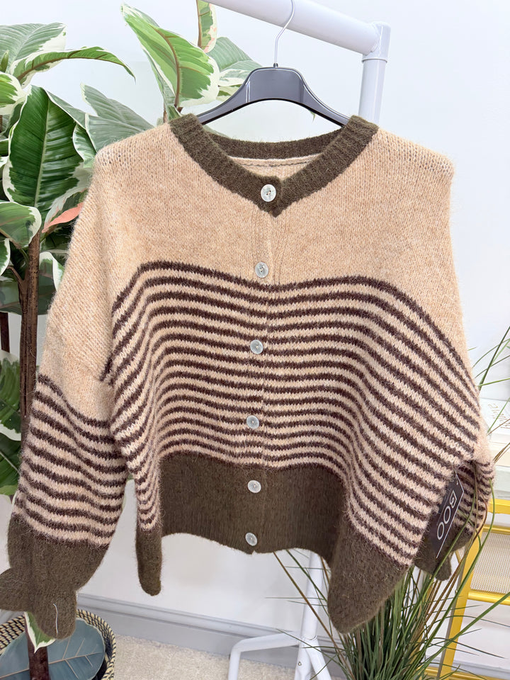 The SANDY stripe cardigan - 4 colours
