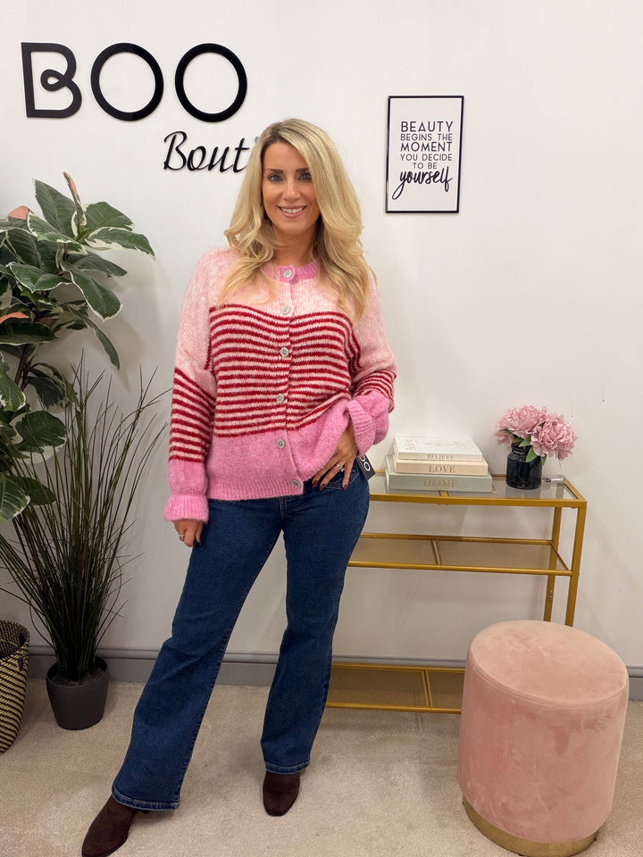 The SANDY stripe cardigan - 4 colours