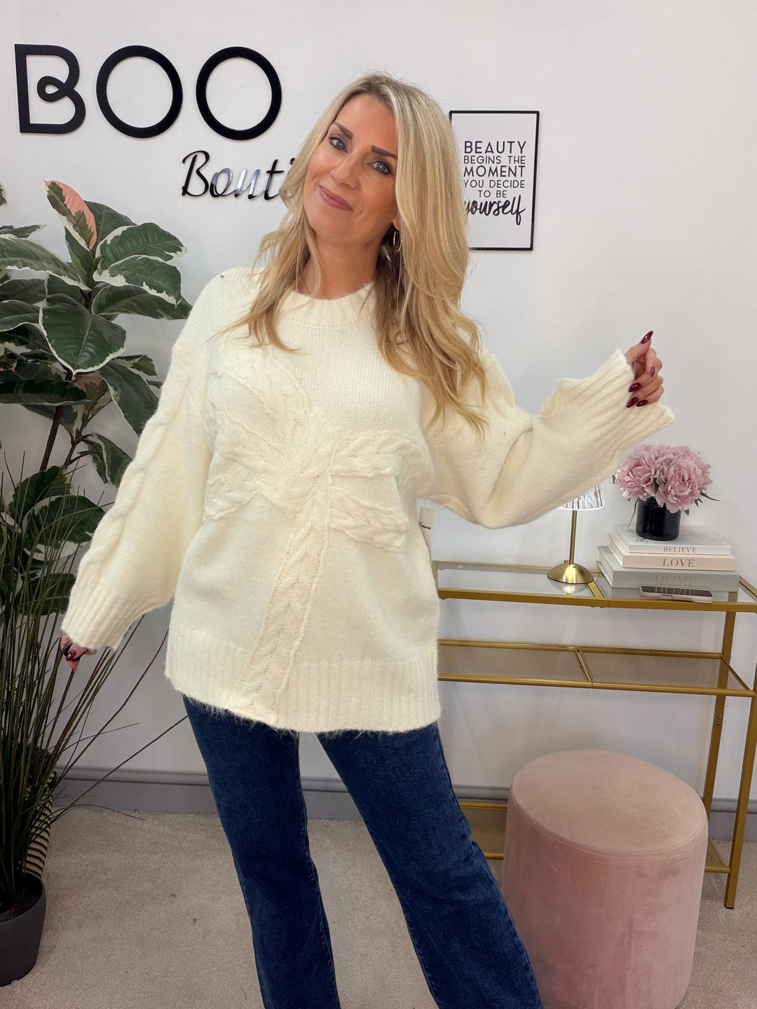 The FLORENCE thick chunky knit jumper - 2 colours