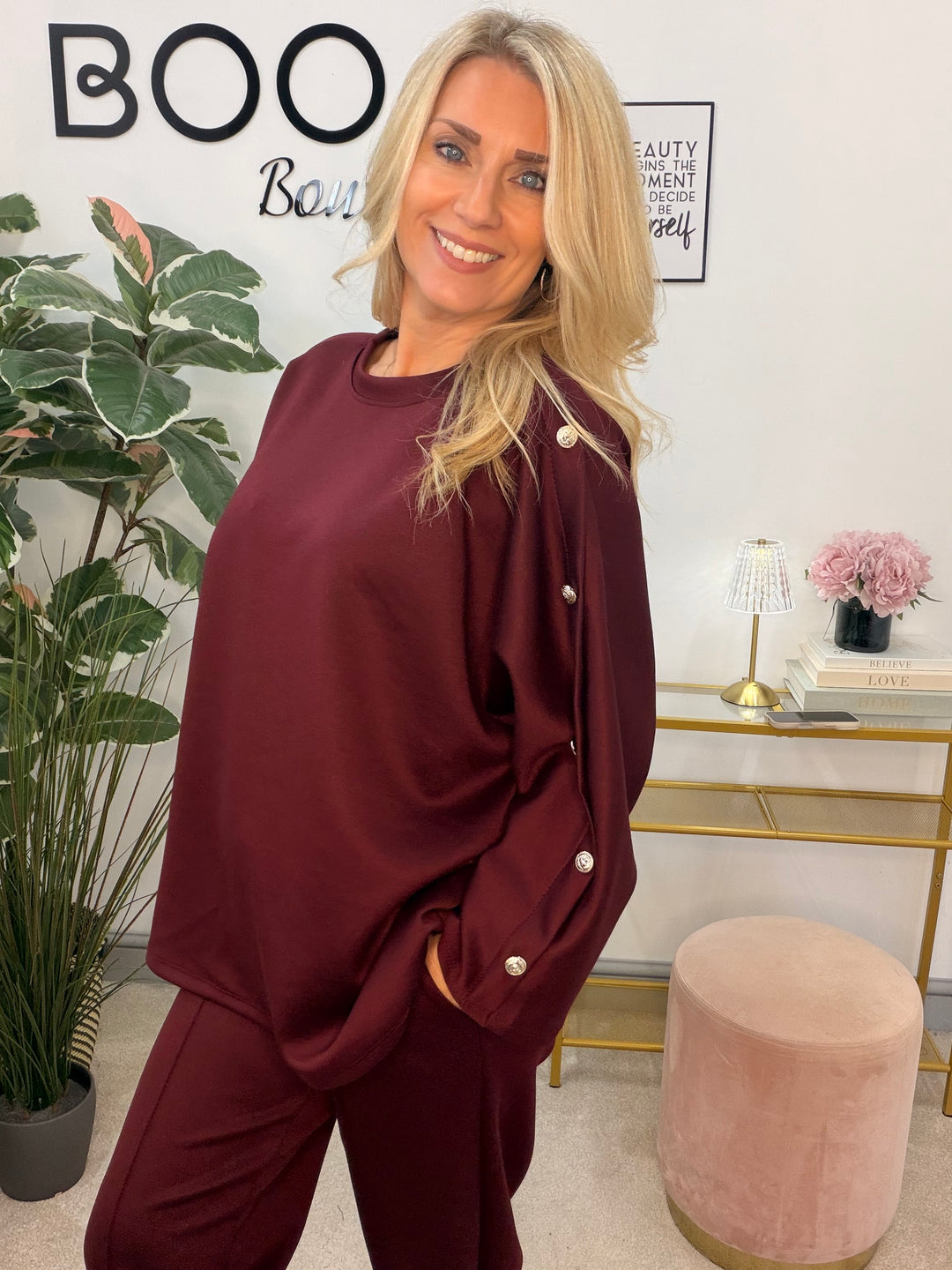 The LOTTIE scuba trouser Co ord suit - 4 colours