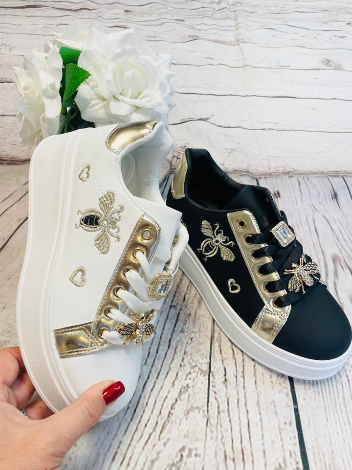 FLATFORM INSPIRED TRAINERS ( 24003 ) - 2 colours