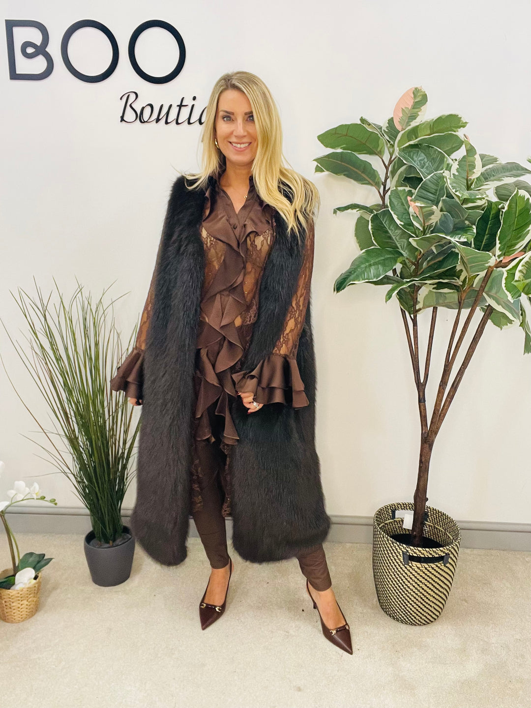 The XANIA faux fur gilet - 4 colours