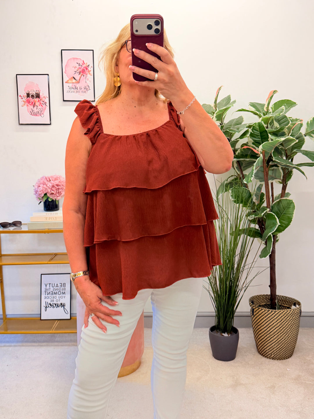 The SADIE top - 8 colours