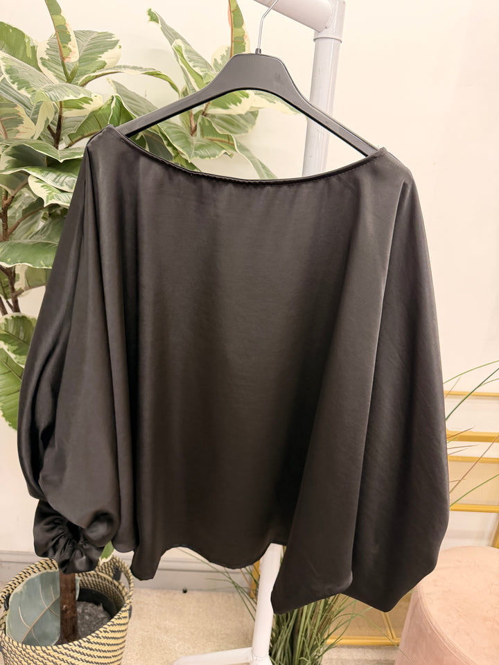 The OTTIE satin loose fit top - 4 colours