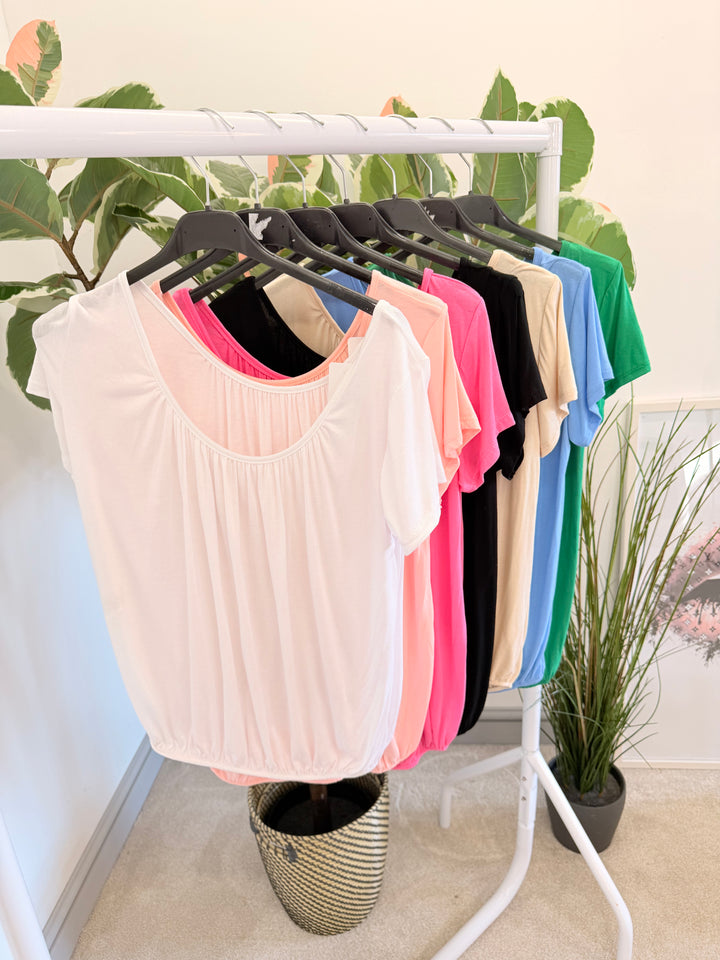 Ladies Easy to Wear Bubble Summer Top