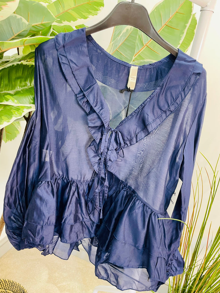 The NORA blouse - 2 colours