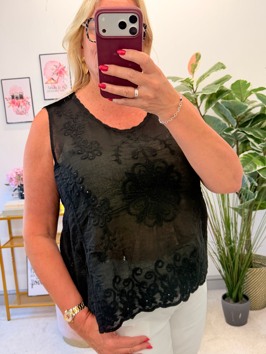 The CANDICE top - 6 colours