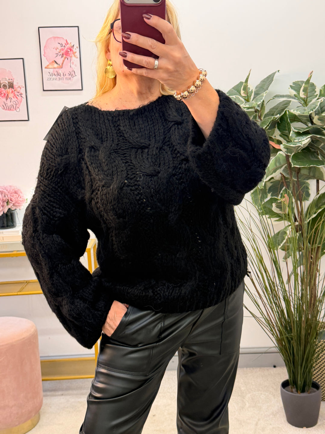 The STORM chunky cable knit jumper - 4 colours