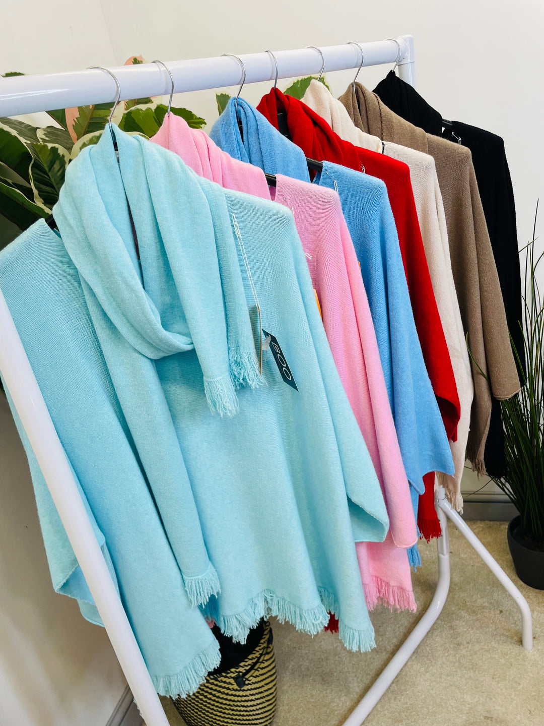 LADIES OVERSIZE JUMPER & SCARF SET