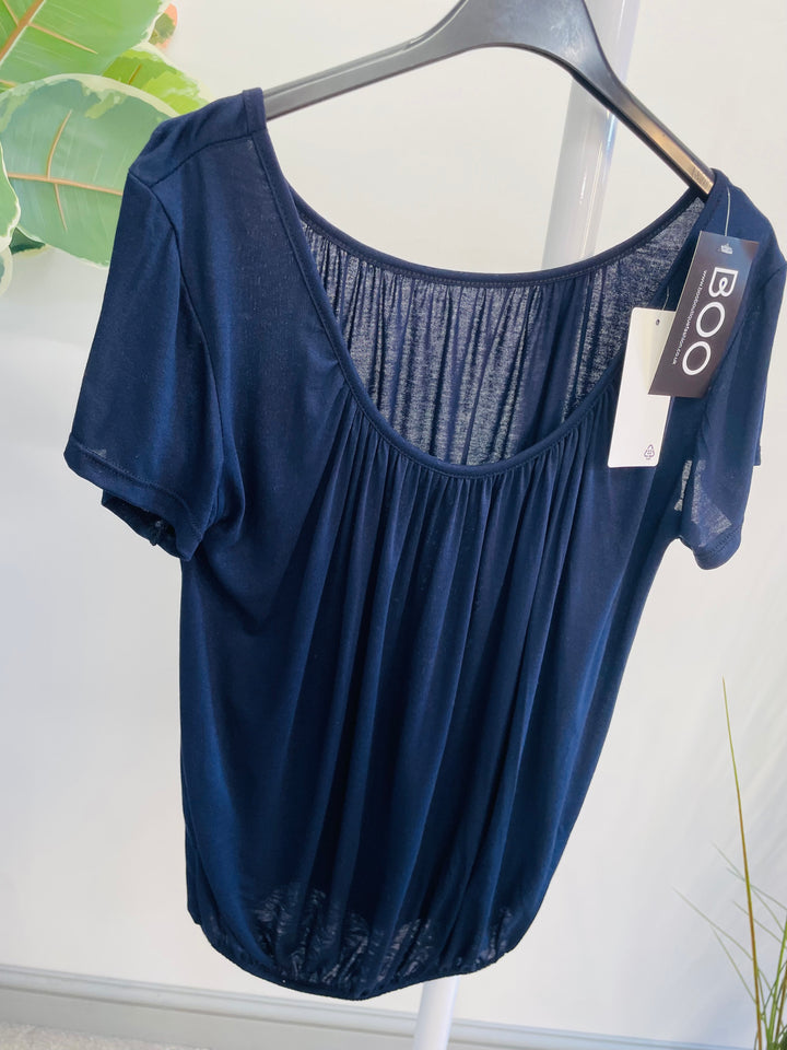 LADIES LOOSE FIT BUBBLE T TEE SHIRT