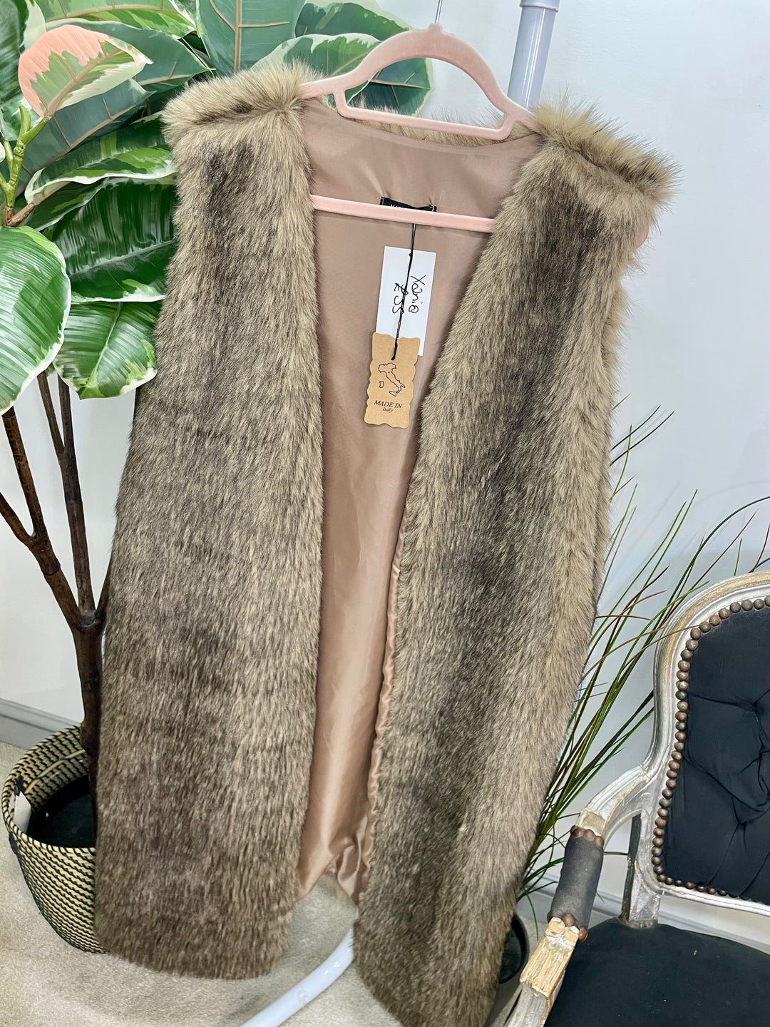 The XANIA faux fur gilet - 4 colours