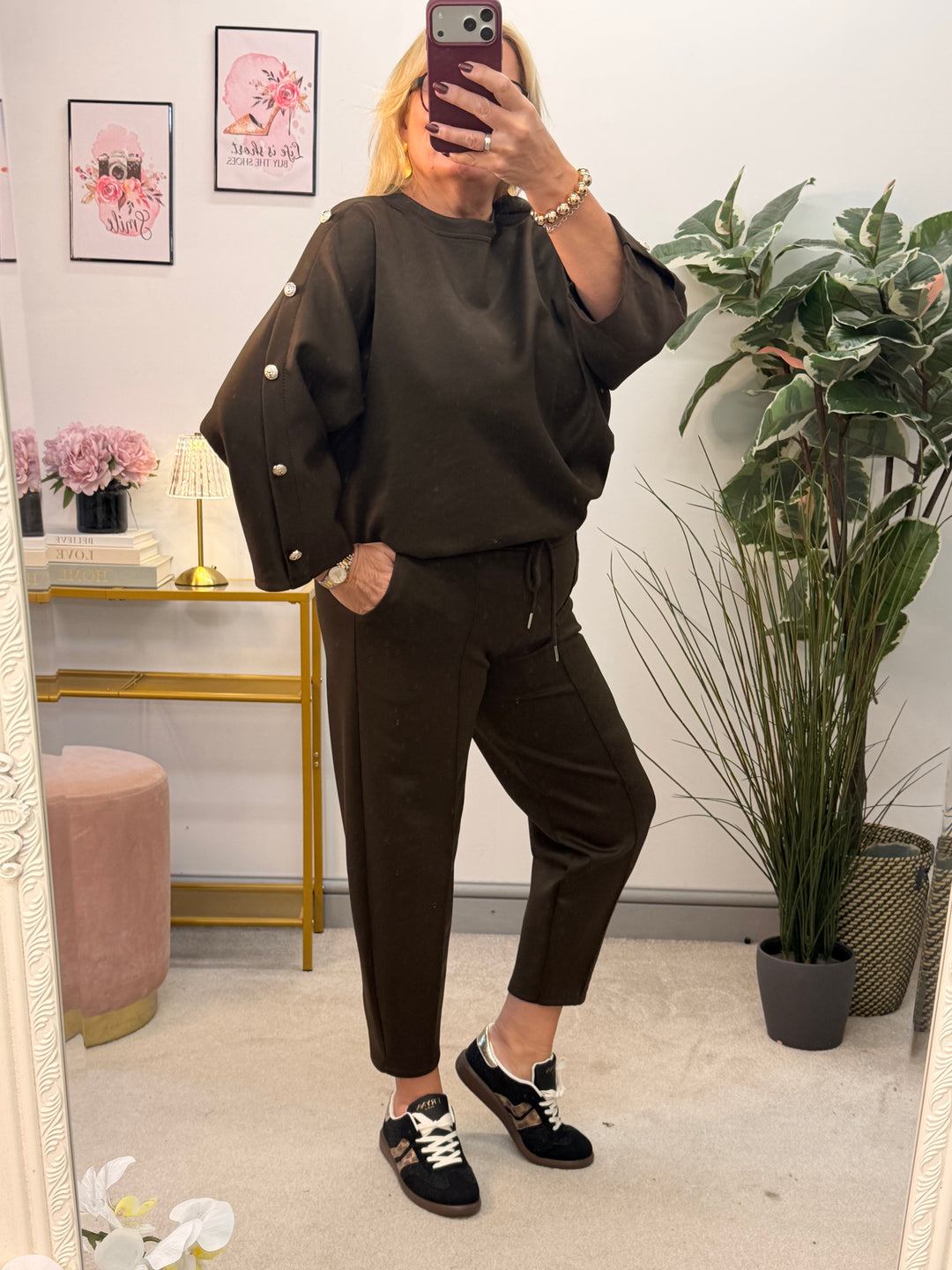 The LOTTIE scuba trouser Co ord suit - 4 colours