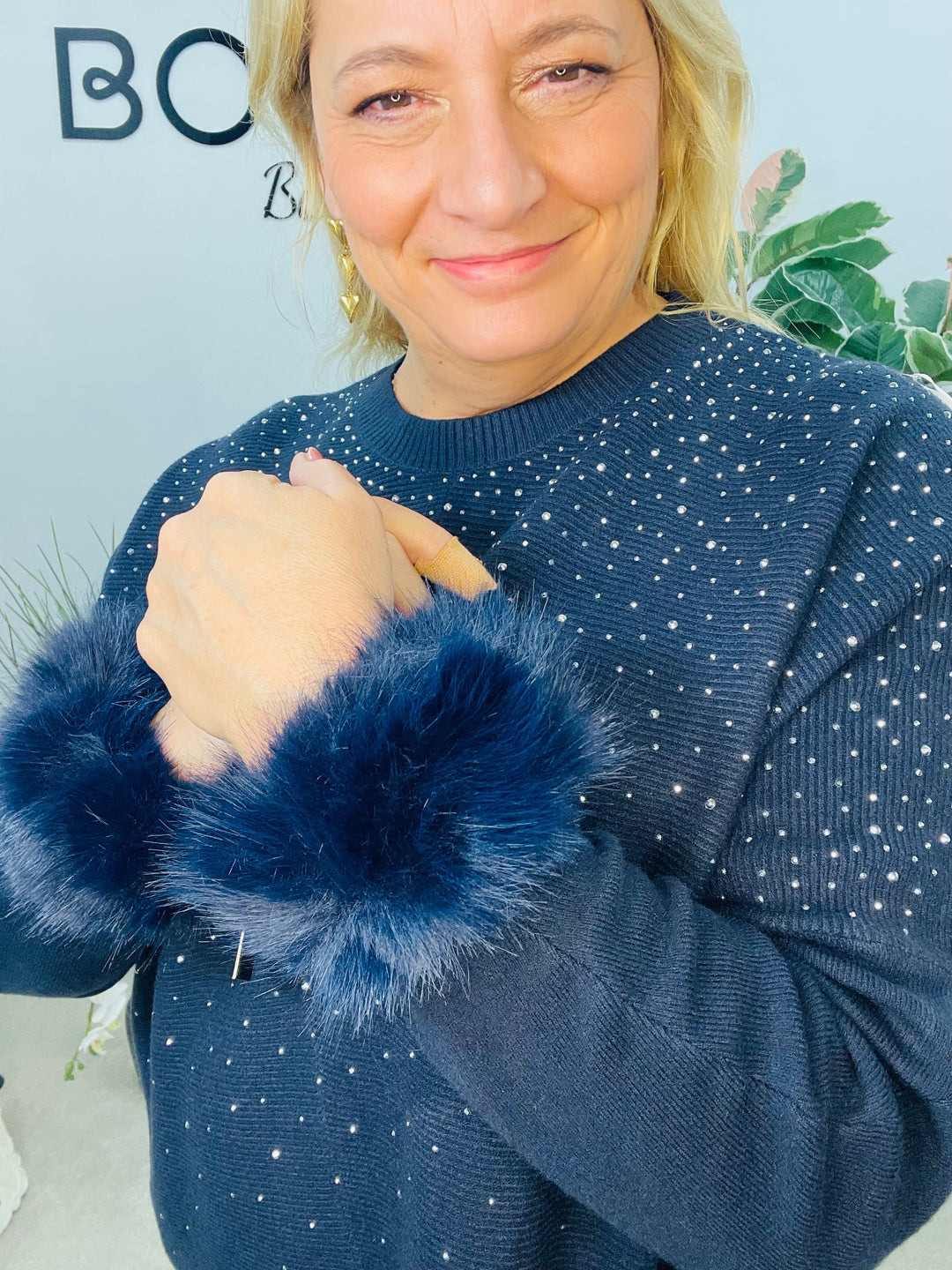 LADIES FAUX FUR FASHION CUFFS - NAVY, BLACK, MOCHA & WHITE