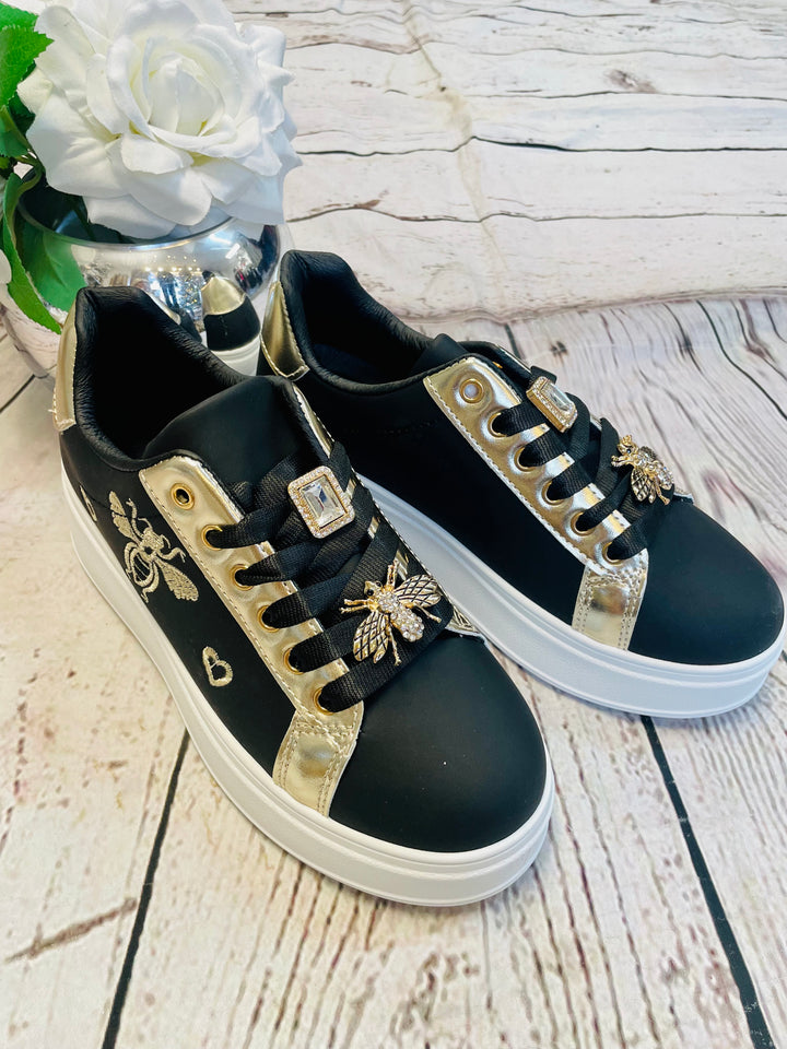 FLATFORM INSPIRED TRAINERS ( 24003 ) - 2 colours