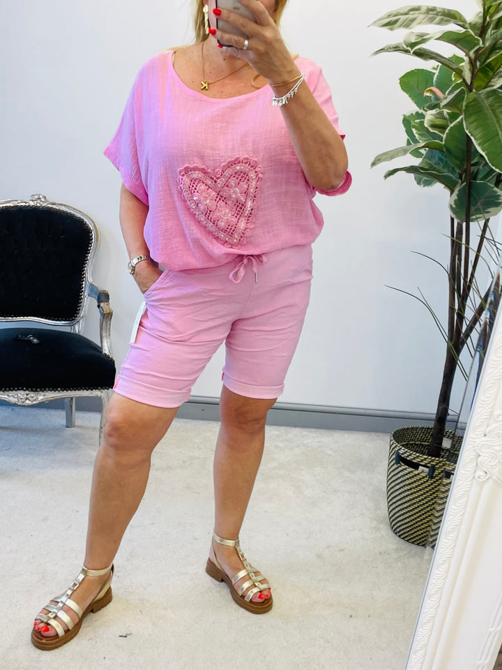 LADIES STRETCH SUMMER MAGIC SHORTS - 13 COLOURS