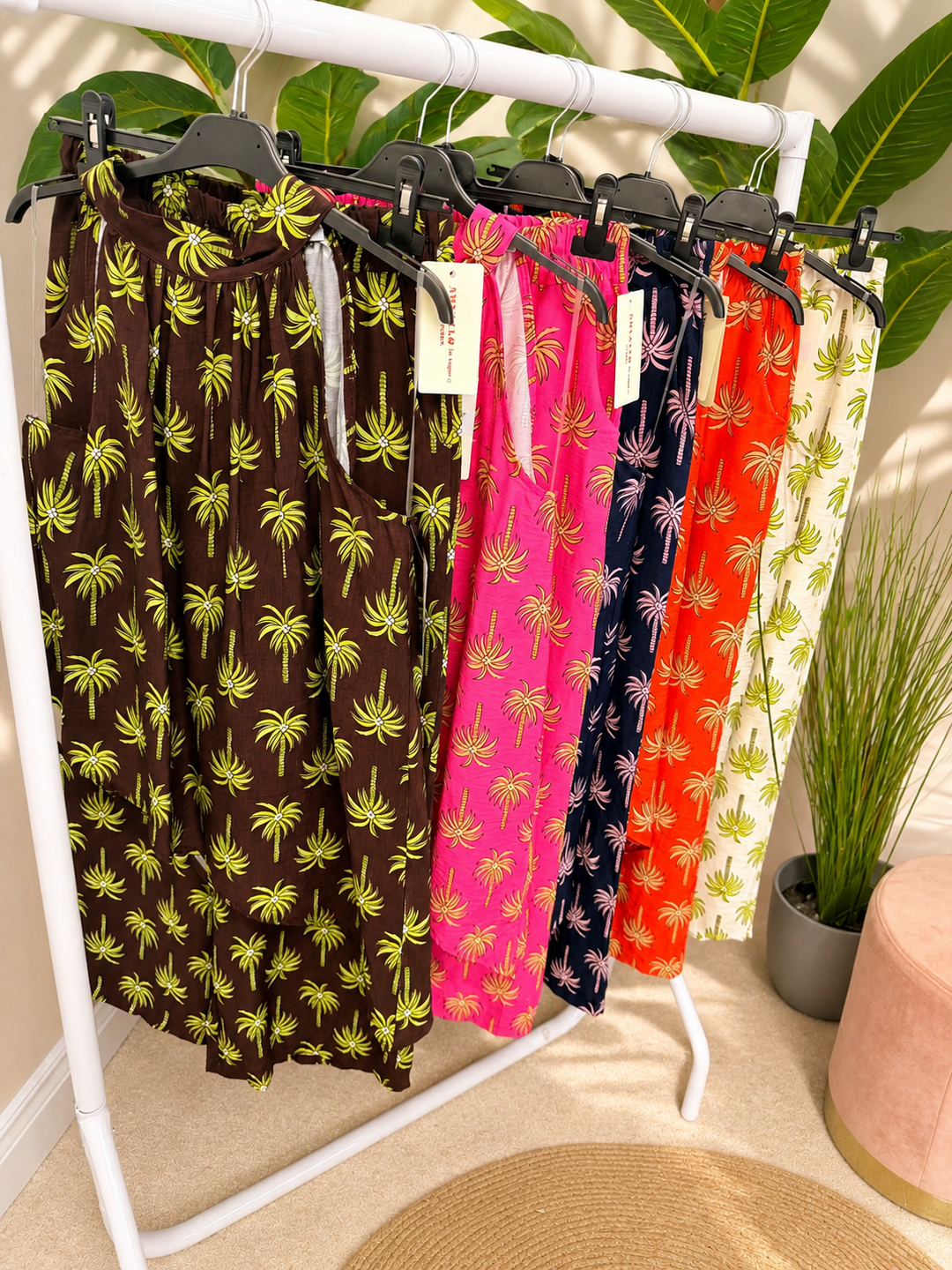 The GEORGIA trouser Co ord set - 5 colours