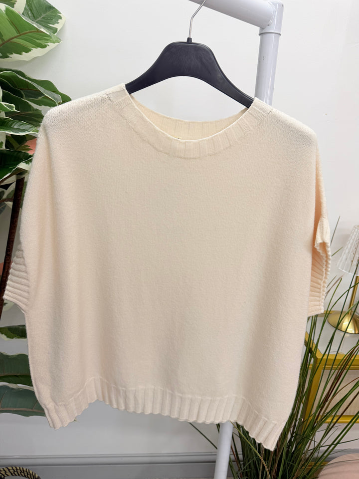 Ladies Tank Top Sleeveless Jumper - Khaki, Black, Cream, Brown, Rust & Camel