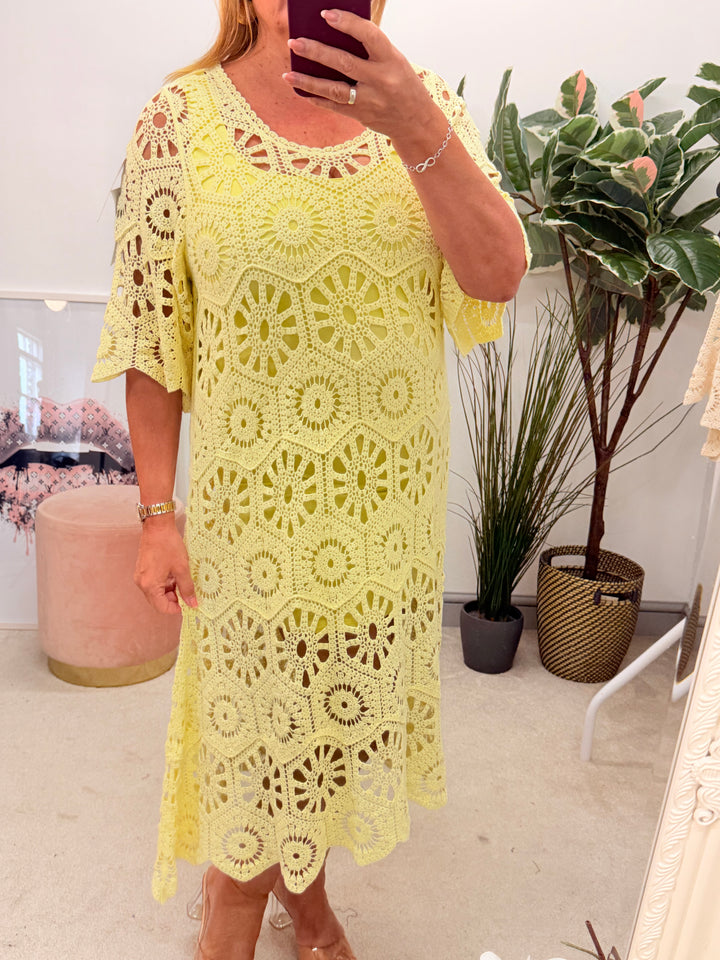 The CAIT crochet dress - 7 colours