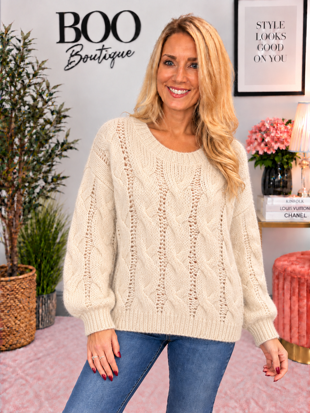 The STORM chunky cable knit jumper - 4 colours