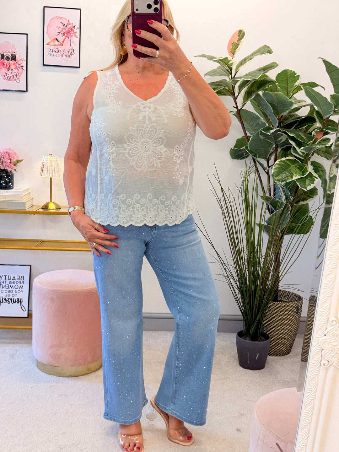 The CANDICE top - 6 colours