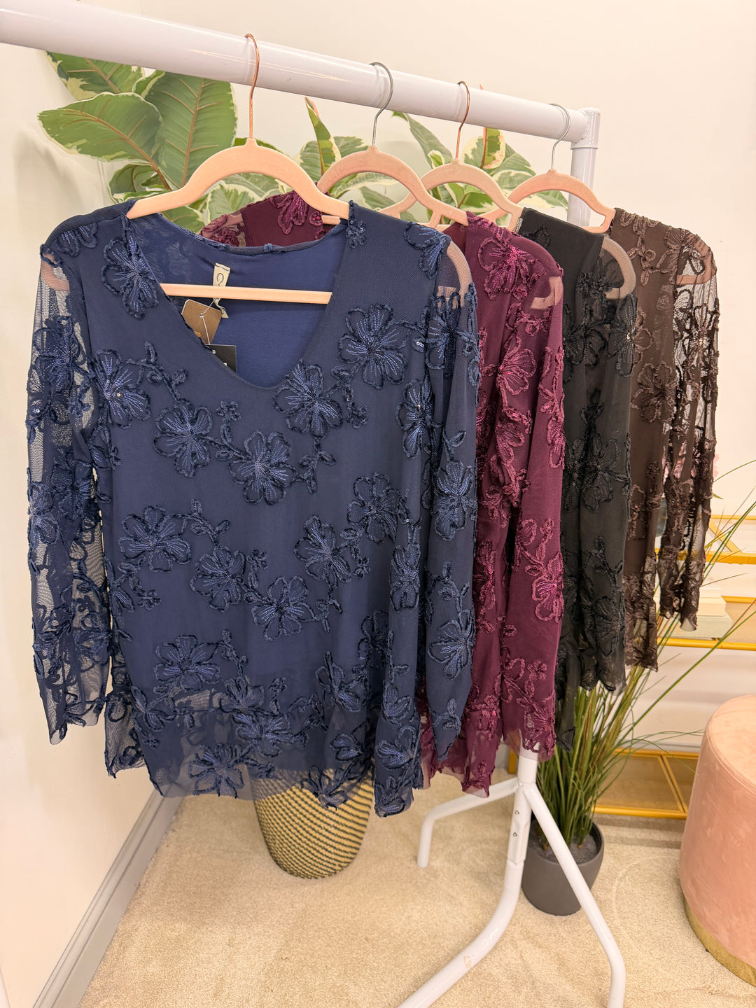 The DANNI sparkly sequin party top - 4 colours