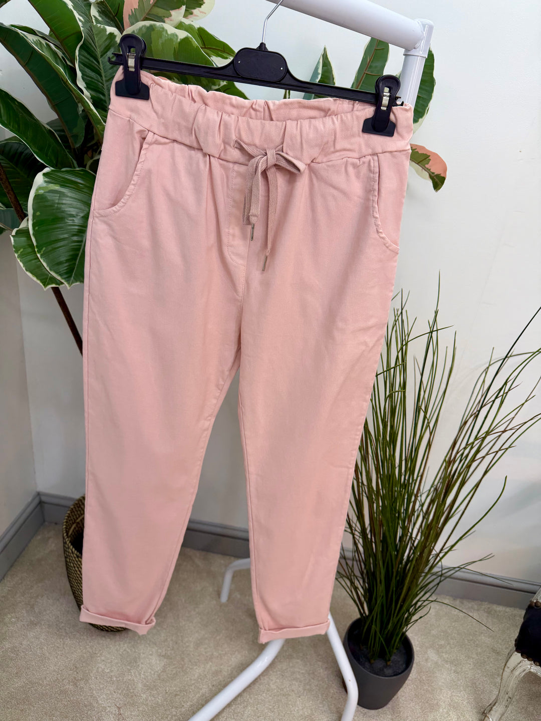 The NOELLE stretch plain magic trousers - 16 colours