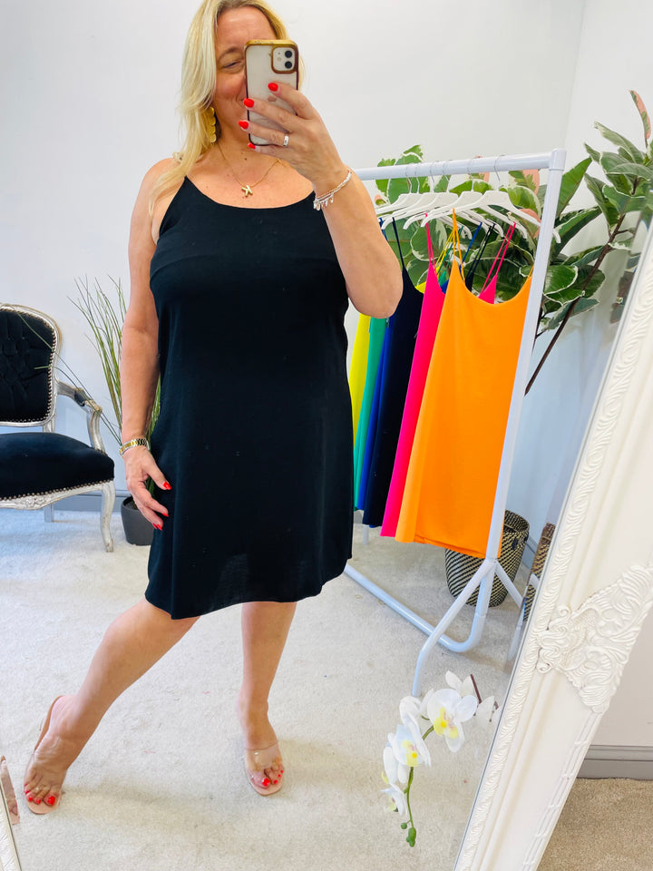 LADIES CASUAL BEACH SUMMER CAMI HOLIDAY DRESS