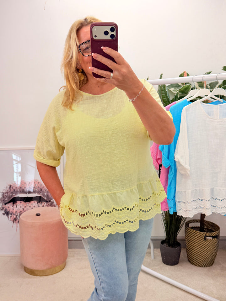 The PETRA top - 4 colours