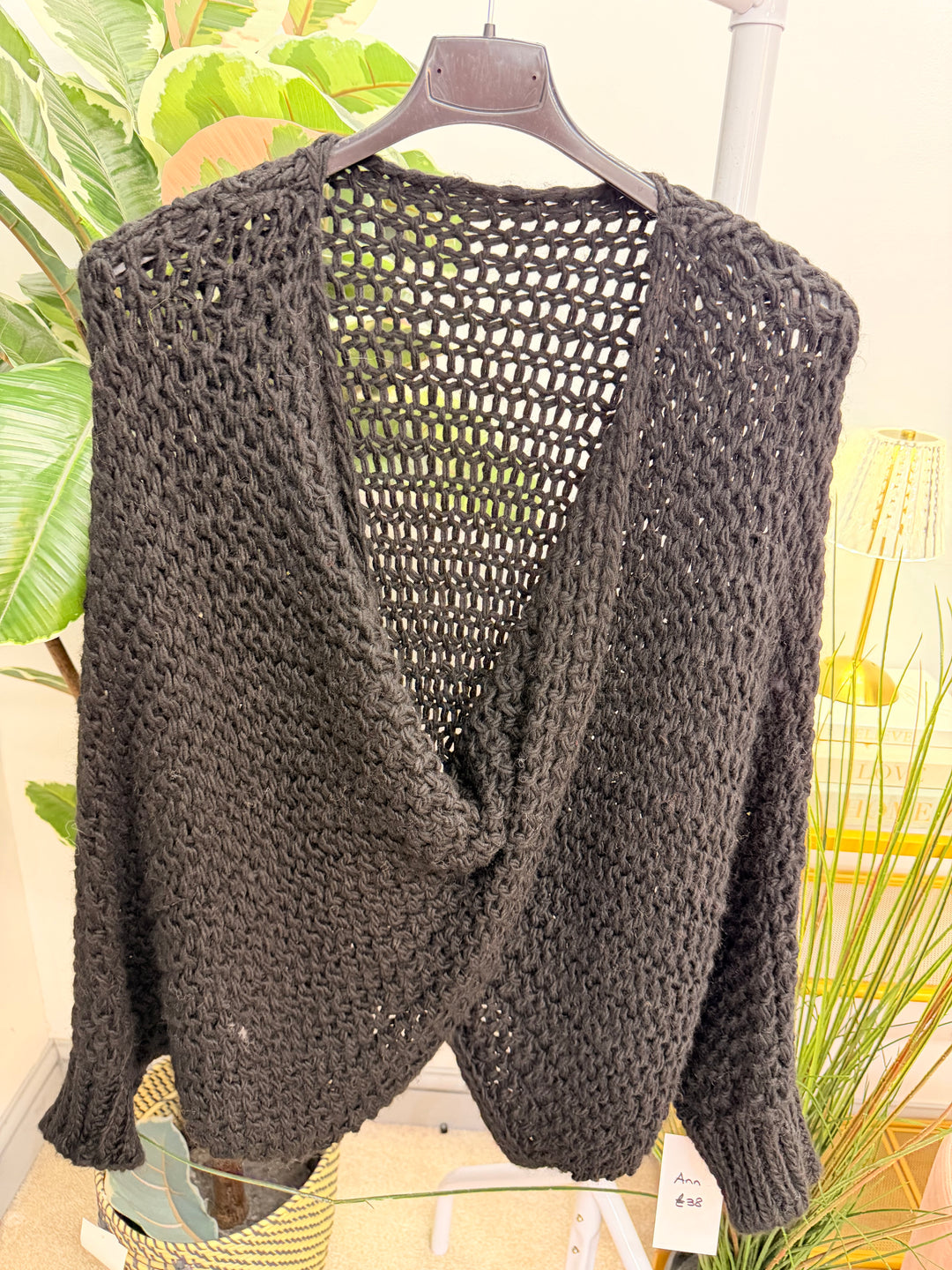 The ANN thick knit twist front jumper - 4 colours