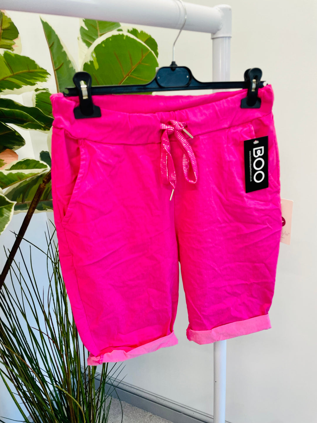 LADIES STRETCH SUMMER MAGIC SHORTS - 13 COLOURS